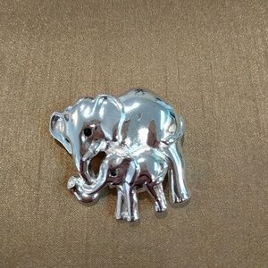 Elephant brooch